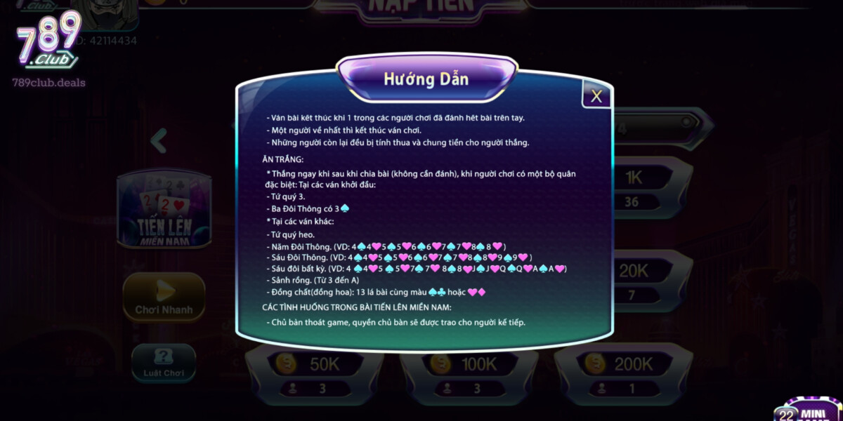 Các Trường Hợp Ăn Trắng Tại 789Club