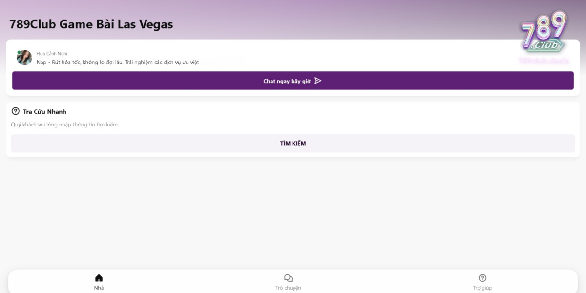 Hỗ trợ người dùng thông qua kênh Live Chat 24/7